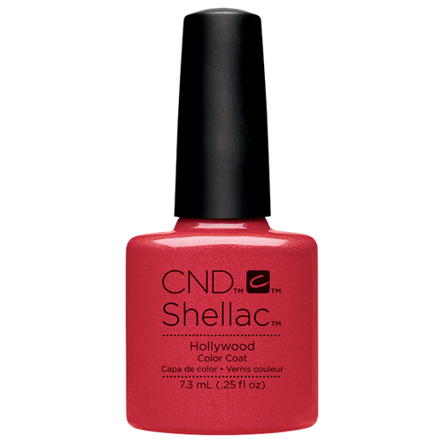 CND Гель-лак Shellac, 7.3 мл, 54 г, Hollywood cnd базовое покрытие shellac base coat прозрачный 7 3 мл 54 г