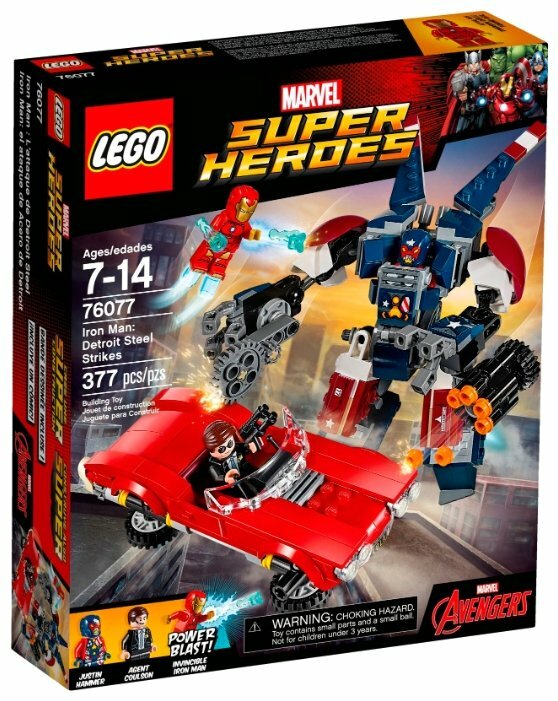 LEGO Super Heroes Железный человек: Стальной Детройт наносит удар - фото №1