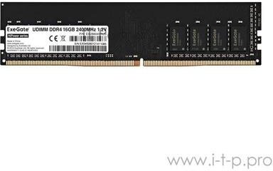 Модуль памяти ExeGate HiPower Dimm DDR4 16GB 2400MHz Ex288045rus .