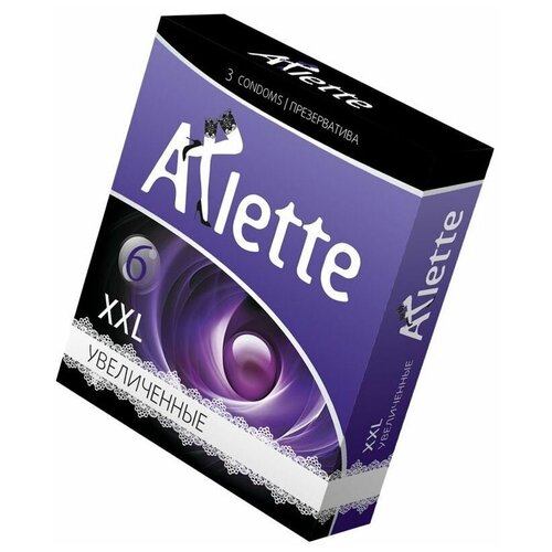 Arlette Презервативы Arlette XXL увеличенного размера - 3 шт. (цвет не указан)