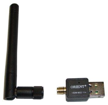  WiFi - USB Orient XG-925n+ c   MediaTek-Ralin 2dBi , 802.11b/g/n, 150/, 1T1R,