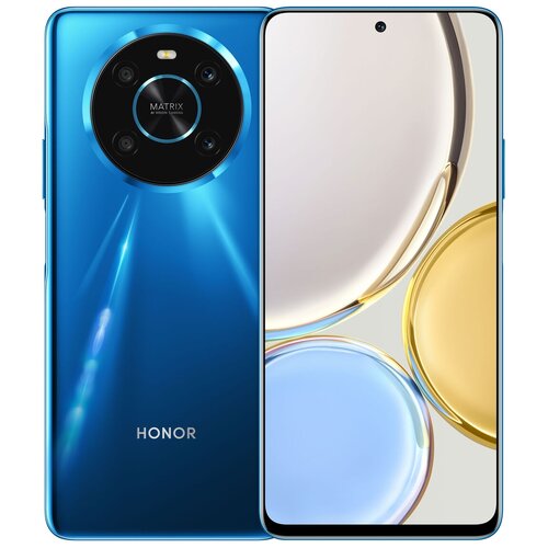 Смартфон HONOR X9 4G 6/128 ГБ RU, Dual nano SIM, синий океан смартфон honor x8 4g 6 128 гб ru dual nano sim титановый серебристый