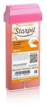 Starpil Воск в картридже Морковь (плотный) 110 гр