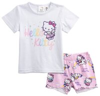 Пижама playToday размер 74, светло-розовый