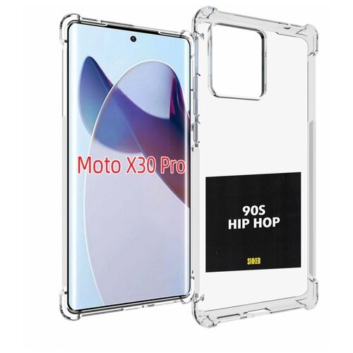 Чехол MyPads Eazy-E 90S Hip Hop для Motorola Moto X30 Pro задняя-панель-накладка-бампер
