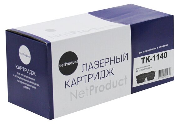 Тонер-картридж NetProduct (N-TK-1140) для Kyocera FS-1035MFP/DP/1135MFP/M2035DN, 7,2K