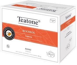 Чайный напиток травяной Teatone Rooibos в пакетиках для чайника, 20 шт., 1 уп.