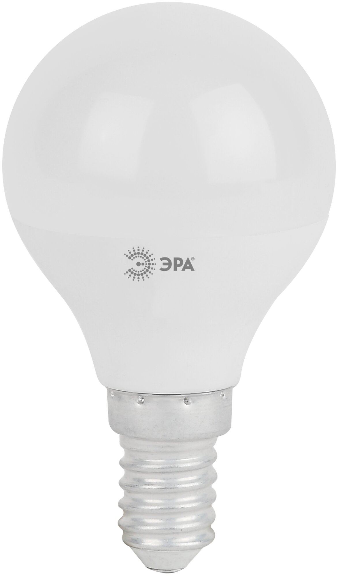 Лампа светодиод 11Вт шар Е14 2700К 880Лм матовая LED P45-11W-827-E14 ЭРА