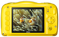 Компактный фотоаппарат Nikon Coolpix W100 желтый