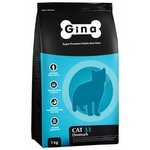 Gina Denmark Cat 33 Джина Сухой корм для активных и выставочных кошек 18 кг - изображение