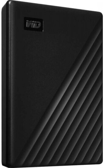 Внешний жесткий диск Western Digital WD My Passport, 1 ТБ, USB 3.2 Gen 1 (WDBYVG0010BBK-WESN) черный — фото 1