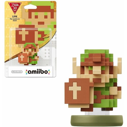 Фигурка Amiibo The Legend of Zelda: 8-Bit Pixel Link (Пиксельный Линк) фигурка nitendo amiibo кен коллекция super smash bros nintendo