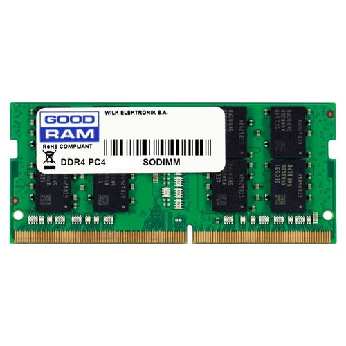 Оперативная память 8Gb DDR4 2666MHz GOODRAM SO-DIMM GR2666S464L19S8G 175000₽