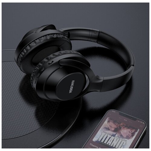 Полноразмерные Складные наушники FASHIONABLE DESIGN WIRELESS Беспроводные наушники Черный 245100₽