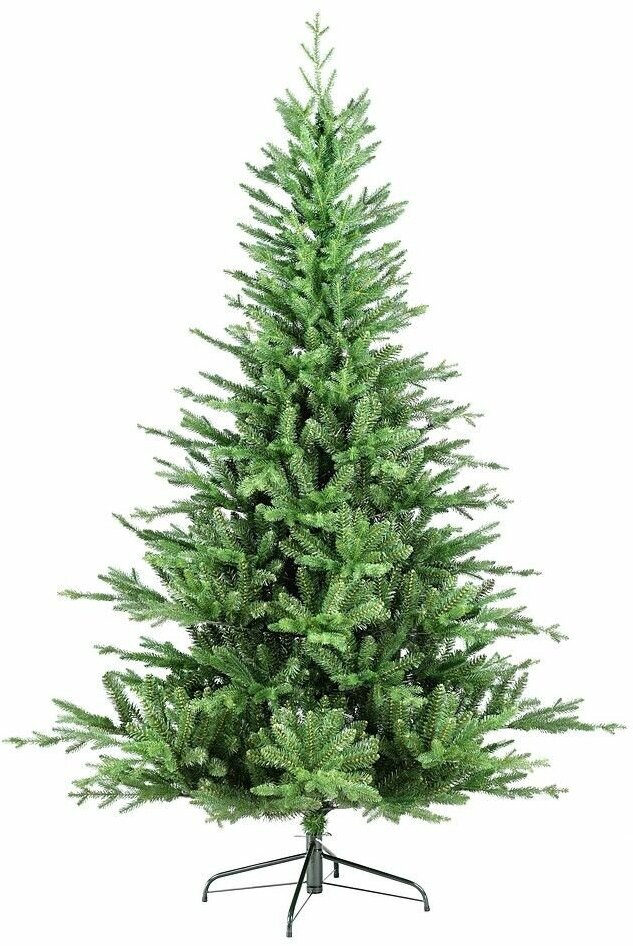 Искусственная ель Nebraska, зелёная, хвоя - PE+PVC, 2.4 м, A Perfect Christmas 31HNEBG240