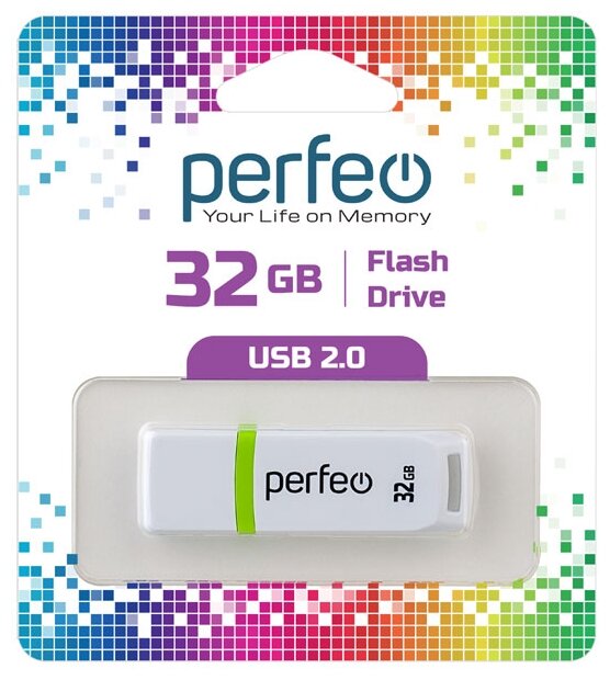 USB флешка Perfeo USB 32GB C11 White