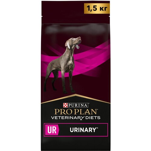 Сухой корм Pro Plan UR Urinary для взрослых собак при образовании мочевых камней 1,5 кг