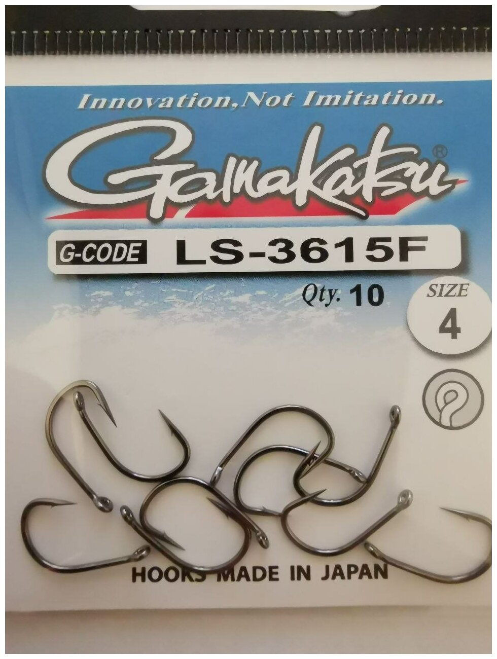 Крючок Gamakatsu Hook LS-3615F №4