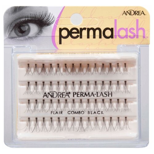 фото Andrea пучки ресниц perma lash naturals natural combo черный