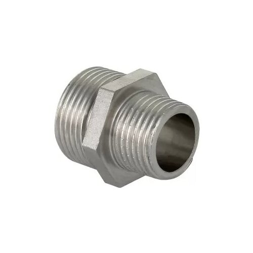 Ниппель переходной нерж. сталь 3/4х1/2 | код. VTi.580. I.0504 | VALTEC ( 1шт. )