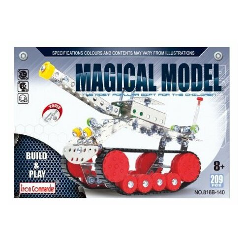 фото Винтовой конструктор Iron Commander Magical Model 816B-140 Танк