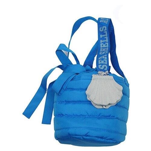 сумка детская Сумка Leya.me, фактура стеганая, синий, голубой