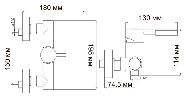 Смеситель Wasserkraft для душа Main 4102 - фото №12