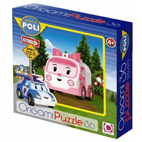 фото Пазл Origami Robocar Poli Эмбер (00167), 36 дет.