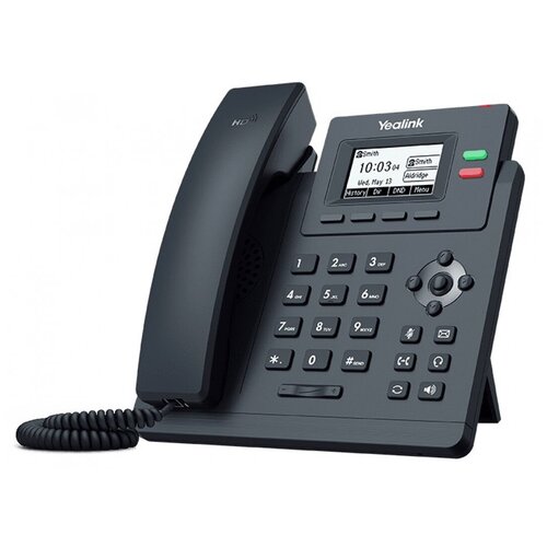 Yealink SIP-T31P, Телефон SIP 2 линии, PoE, БП в комплекте (SIP-T31P) voip телефон yealink sip t31p