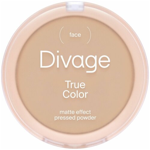 Divage Powder True Color New Пудра компактная, тон № 04, 8 г