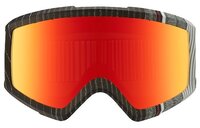 Маска ANON Helix 2.0 Goggle + Spare Lens Black/Silver Amber