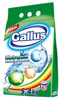 Стиральный порошок Gallus Vollwaschmittel универсальный 5.4 кг пластиковый пакет
