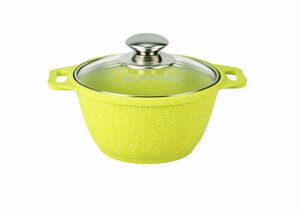 Кастрюля Kukmara Trendy Style 1L Lime к11tsl