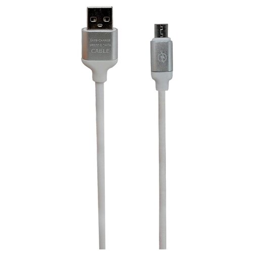 фото Кабель Mobylos USB - MicroUSB (50016/50018) 1.2 м белый