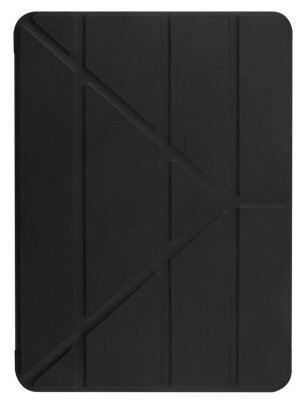 Чехол Red Line с силиконовой крышкой для iPad 10,9" (2022), подставка Y, черный - фото №1