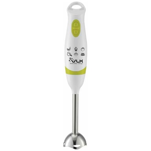 Блендер VLK Profi 102 погружной 400 Вт 2 скорости режим турбо бело-зелёный 195500₽