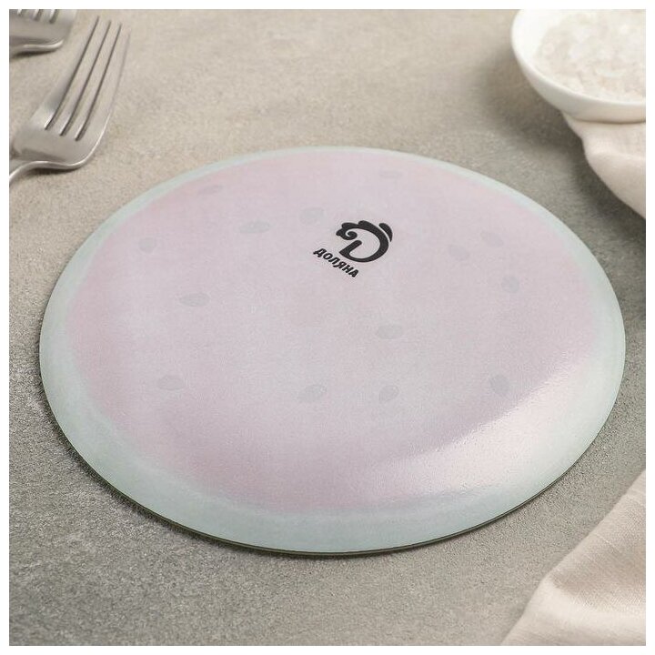 Тарелка пирожковая Доляна Сладкий арбуз, d=18 см