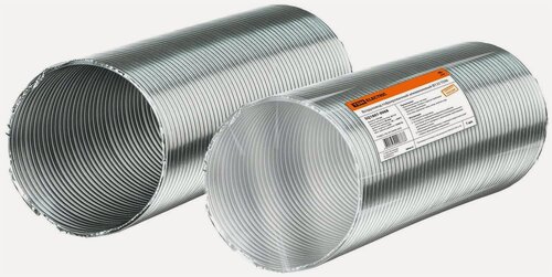Изображение товара Воздуховод гофрированный алюминиевый Ø125 TDM