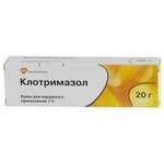 Клотримазол крем 1% 20г №1 - изображение