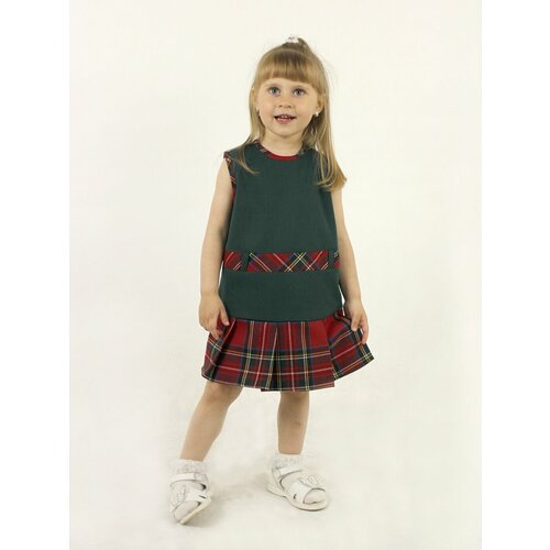 Сарафан ДАРИМИР, размер 122, синий