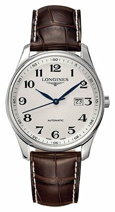 Наручные часы LONGINES The Longines Master Collection, серебряный, белый