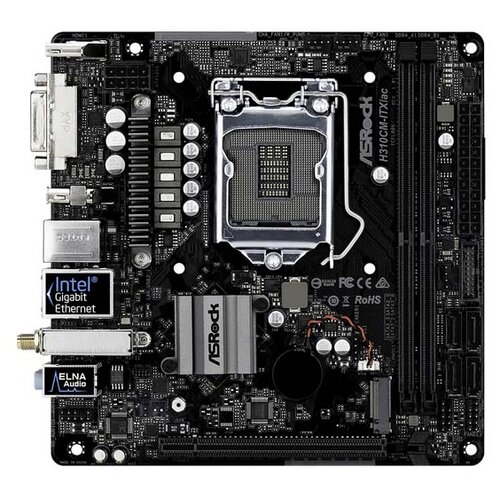 Материнская плата ASRock H310CM-ITXAC 748000₽