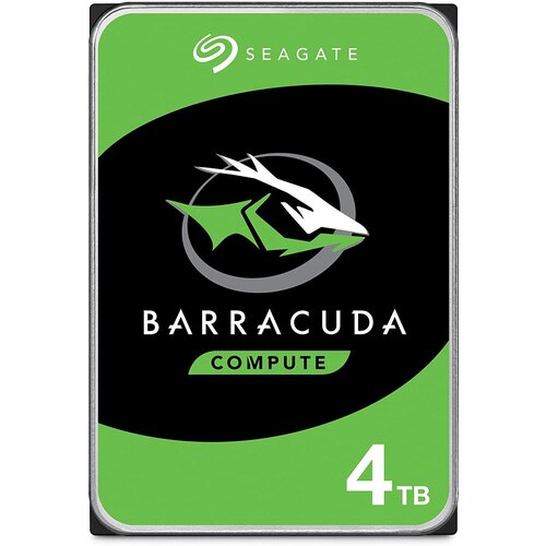 Жесткий диск Seagate Barracuda ST4000DM004, 4ТБ, HDD, SATA III, 3.5 жесткий диск 4000gb seagate sata 6gbit s barracuda 256mb st4000dm004