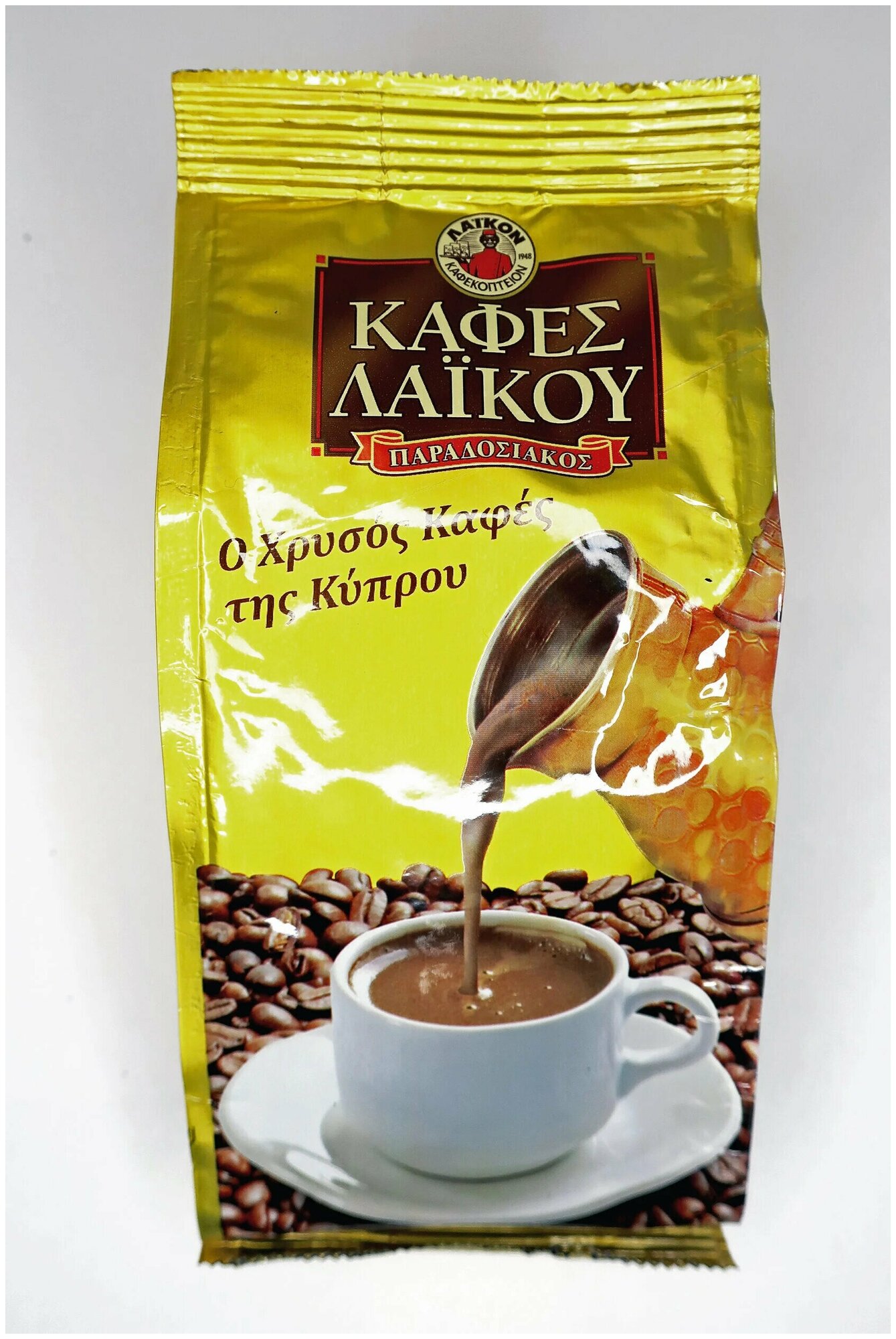 Кофе кипрский традиционный молотый LAIKO, Кипр, пакет 100г - фотография № 9