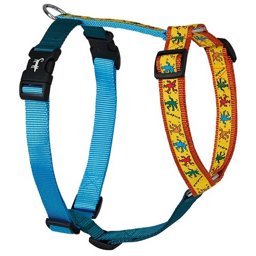 Шлейка анатомическая танцы-танцы, XSL, ширина стропы 20мм, обхват груди 40-55см