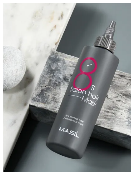 Маска для быстрого восстановления волос 8 Seconds Salon Hair Mask, 20 х 8 мл Masil - фото №15