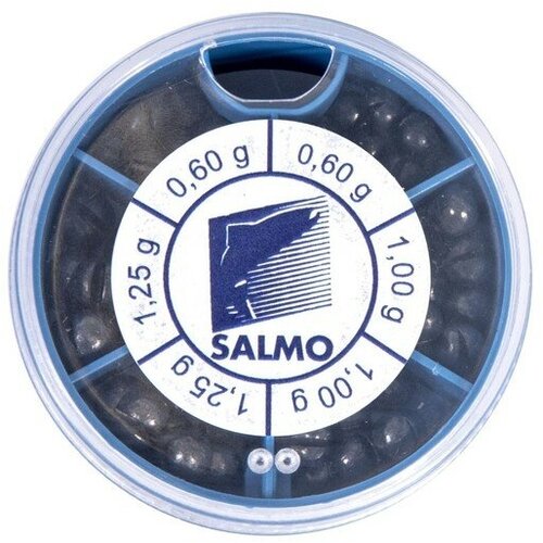 Salmo Грузила Salmo дробинка PL 6 секций крупные 070г набор