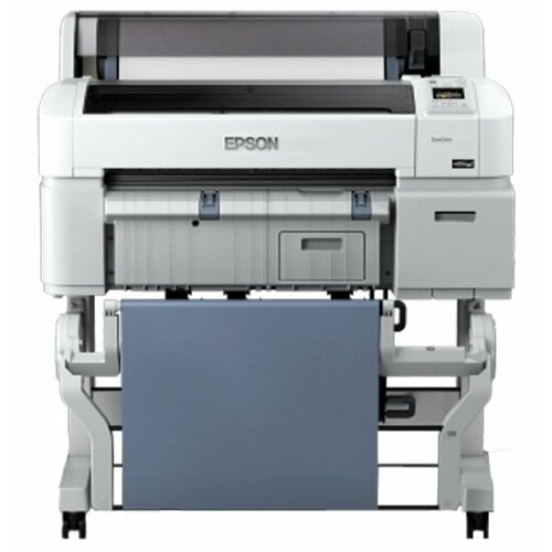 Принтер струйный Epson SureColor SC-T3200 с подставкой, цветн., A1, белый