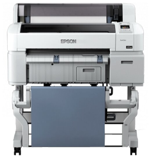 Принтер струйный Epson SureColor SC-T3200 с подставкой, цветн., A1, белый