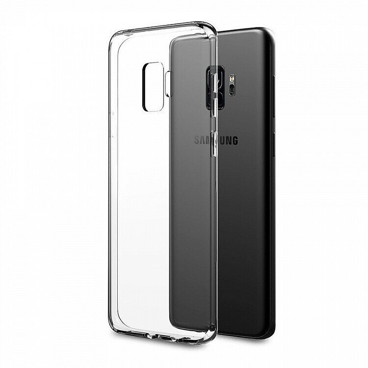 Силиконовый чехол для Samsung S9 (прозрачный)